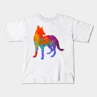 Portuguese Warren Hound in watercolor Kids T-Shirt